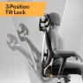 Превью Ergonomic Mesh Office Chair with 3D Adjustable Lumbar Support and 3D Armrests — Smart Chairs, HOLLUDLE
