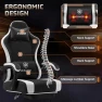 Превью Gaming Chair with Massage & Footrest — Smart Chairs, Homall