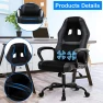 Превью Gaming Chair with Massage, Ergonomic High Back, Adjustable — Smart Chairs, Dkeli