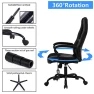 Превью Gaming Chair with Massage, Ergonomic High Back, Adjustable — Smart Chairs, Dkeli