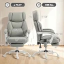 Превью Massage Office Chair with Lumbar Heat, Ergonomic Executive Desk Chair with Adjustable Headrest, Vibration, Reclining,... — Massage Chairs, HOMCOM