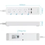 Превью Smart Power Strip with Wi-Fi, Surge Protection, and Voice Control — Smart Plug, TORCHSTAR