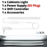 Smart LED Cabinet Lights — LED Strip Lights, Lcamaw Lighting Light