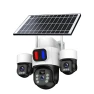 Solar Powered Three Lens Security Camera — Security Camera