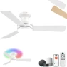 Превью RGB Ceiling Fan with Light — Smart Fan, Homlit