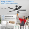 Превью Smart Ceiling Fan with Lights — Smart Fan, GentleBreeze