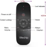 Превью Air Mouse Remote Control with Keyboard — Bluetooth Keyboard, WeChip