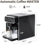 Превью Automatic Espresso Machine with Grinder and Milk Frother — Coffee Maker, LINKLIFE