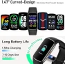 Превью Fitness Tracker with Heart Rate, Blood Oxygen, Sleep Monitor, Sports Modes, Waterproof Step Counter — Fitness Tracker, Zeacool