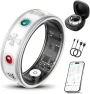 Превью Smart Ring for Women, Fitness & Activity Tracker with Blood Pressure/Heart Rate Monitor, Sleep Tracker, Step Counter,... — Smart Ring, PJIVE
