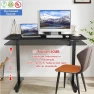 Превью Adjustable Height Computer Desk with Wheels and Charging Station — Standing Desk, Legooin