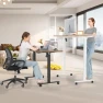 Превью Electric Adjustable Height Standing Desk with Large Mouse Pad — Standing Desk, farexon