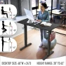 Превью Electric Height Adjustable Standing Desk with Drawer, Memory Preset and Cable Management Tray — Standing Desk, SHW