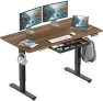 Превью Electric Height Adjustable Standing Desk with Drawer, Memory Preset and Cable Management Tray — Standing Desk, SHW
