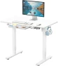 Превью Electric Height Adjustable Standing Desk with Drawer, Memory Preset and Cable Management Tray — Standing Desk, SHW