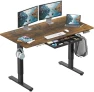Превью Electric Height Adjustable Standing Desk with Drawer, Memory Preset and Cable Management Tray — Standing Desk, SHW
