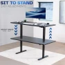 Превью Electric Stand Up Desk Frame Workstation — Standing Desk, VIVO