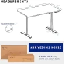 Превью Electric Standing Desk — Standing Desk, VIVO