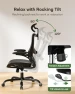 Превью Ergonomic Mesh Office Chair with Lumbar Support, Headrest, and Flip-Up Armrests — Smart Chairs, Marsail