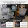 Превью Ergonomic Office Chair with Adjustable Lumbar Support and Headrest — Smart Chairs, Autonomous