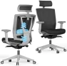 Превью Ergonomic Office Chair with Adjustable Lumbar Support and Headrest — Smart Chairs, Autonomous