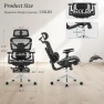 Превью Ergonomic Office Chair with Footrest — Smart Chairs, Cozyman