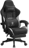 Превью Fabric Gaming Chair with Pocket Spring Cushion, Massage, and Footrest — Smart Chairs, Dowinx