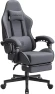 Превью Gaming Chair Fabric with Pocket Spring Cushion, Massage Game Chair Cloth with Headrest, Ergonomic Computer Chair with... — Smart Chairs, Dowinx