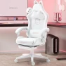 Превью Gaming Chair with Cat Ears and Massage Lumbar Support — Smart Chairs, Dowinx