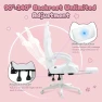 Превью Gaming Chair with Cat Ears and Massage Lumbar Support — Smart Chairs, Dowinx