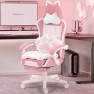 Превью Gaming Chair with Cat Ears and Massage Lumbar Support — Smart Chairs, Dowinx