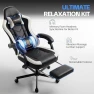 Превью Gaming Chair with Footrest and Lumbar Support — Smart Chairs, Kslysuty