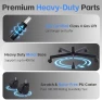 Превью Gaming Chair with Footrest and Lumbar Support — Smart Chairs, Kslysuty