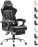 Превью Gaming Chair with Footrest and Massage Lumbar Support — Smart Chairs, Homall