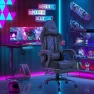 Превью Gaming Chair with Footrest and Massage Lumbar Support — Smart Chairs, Homall