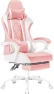 Превью Gaming Chair with Footrest and Massage Lumbar Support — Smart Chairs, Homall