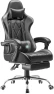 Превью Gaming Chair with Footrest and Massage Lumbar Support — Smart Chairs, Homall