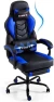 Превью Massage Gaming Chair with Lumbar Support and Footrest — Smart Chairs, ECOTOUGE