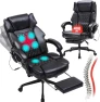 Превью Massage Office Chair with Foot Rest — Massage Chairs, HESL
