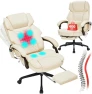 Превью Massage Office Chair with Foot Rest — Massage Chairs, HESL