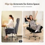 Превью Office Chair with Flip Armrests and Foot Rest — Smart Chairs, HOMRELEXA