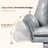 Превью Office Chair with Flip Armrests and Foot Rest — Smart Chairs, HOMRELEXA