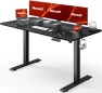 Превью Electric Standing Desk, Adjustable Height Stand up Home Office Desk Large 55x24 Inch Sit Stand Computer Desk — Standing Desk, Marsail