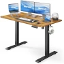 Превью Electric Standing Desk, Adjustable Height Stand up Home Office Desk Large 55x24 Inch Sit Stand Computer Desk — Standing Desk, Marsail