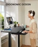 Превью Electric Standing Desk with Keyboard Tray — Standing Desk, ErGear