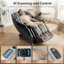 Превью Massage Chair Full Body Ultra Long SL-Track Zero Gravity Recliner with Foot Roller, Airbags, Heating, AI Voice, Yoga... — Massage Chairs, Gethope