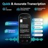 Превью AI Voice Recorder with Playback and Transcription — Translator Device, HUREWA