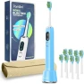 Превью Ultrasonic Electric Toothbrush with LED Screen, 5 Modes, Long Battery Life, 8 Brush Heads, Travel Case — Electric Toothbrush, 7AM2M