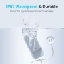 Превью WiFi Water Leak Detector with Adjustable Alarm and App Alerts — Water Shut Off Valve, SwitchBot