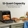 Превью 12-Quart 5-in-1 Air Fryer Oven with Digital Timer and Touchscreen — Air Fryer, Chefman